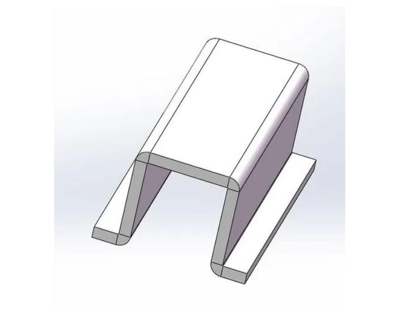 道孚U型槽折弯件